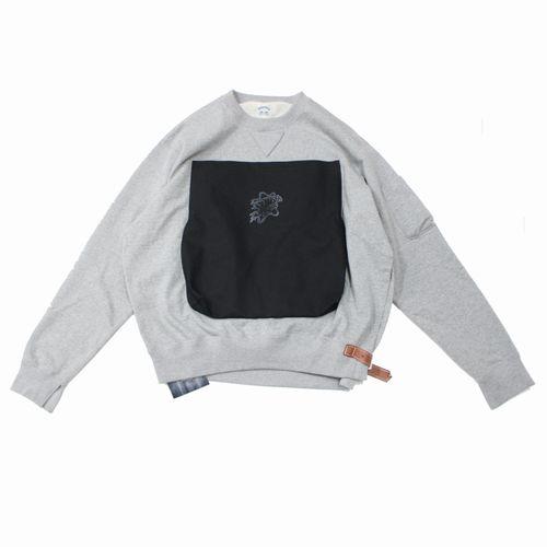 SUNSEA サンシー 25SS ECO BAG SWEATSHIRT スウェット 3 グレー