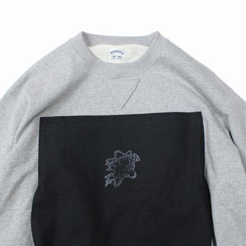 SUNSEA サンシー 25SS ECO BAG SWEATSHIRT スウェット 3 グレー 