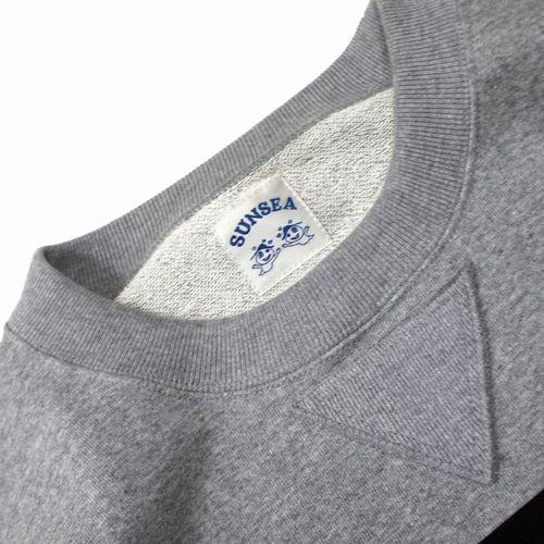 SUNSEA サンシー 25SS ECO BAG SWEATSHIRT スウェット 3 グレー