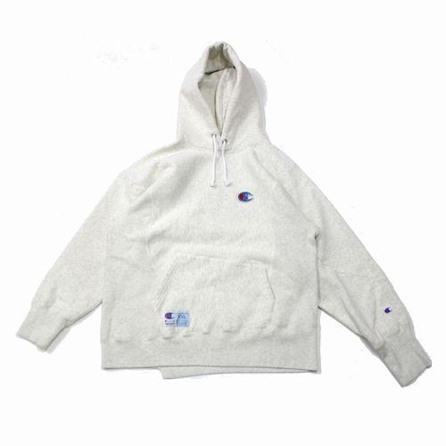 新品タグ付 25AW アンダーカバー×チャンピオン パーカーXXL UNDERCOVER × Champion アンダーカバー 25AW 11.5oz CP裏毛ビーズ刺繍