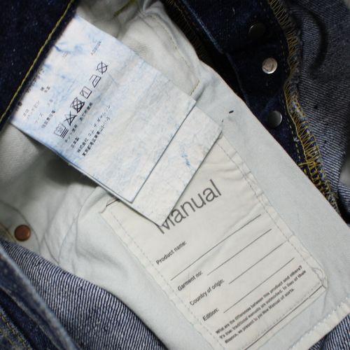 New Manual × eYe JUNYA WATANABE MAN 24AW 綿セルヴィッチデニム製品 