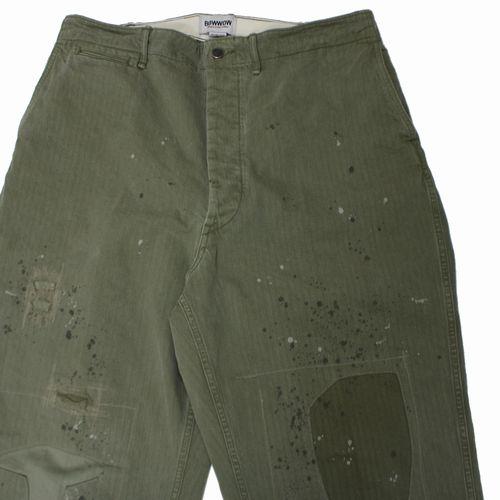 BOWWOW バウワウ 24AW M43 HBT COMBAT TROUSERS コンバット トラウザー