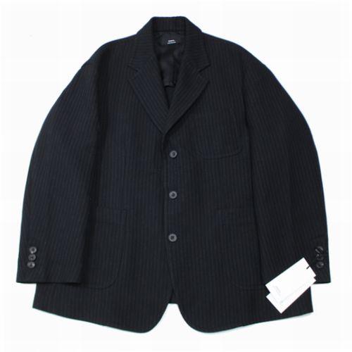 ジャケット・アウター ensou. ensou. エンソウ 25AW Hypersized Blazer ストライプジャケット M