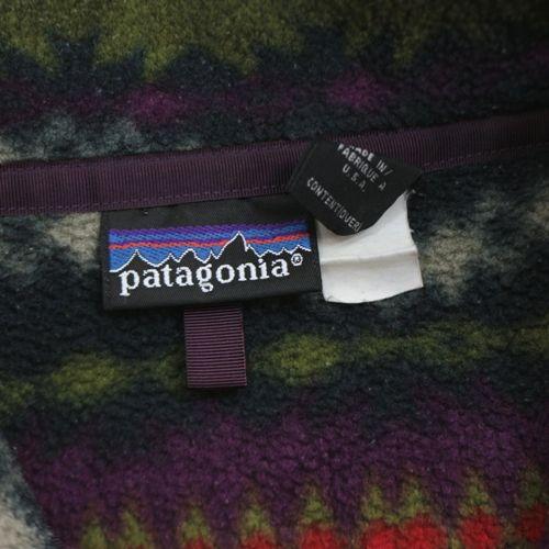 Patagonia パタゴニア 90s USA製 雪なしタグ サカジャウィア柄