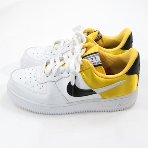 NIKE エアフォース1 ホワイト/イエロー NIKE AIR FORCE 1 07 LV8 ナイキ エアフォース1 US7(25cm) ホワイト