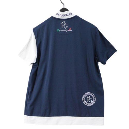 1PIU1UGUALE3 ウノピュウノウグァーレトレ ADP GOLF S/S MOCK NECK T