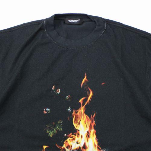 UNDERCOVER アンダーカバー 26SS EMMA柄TEE Tシャツ 2 ブラック