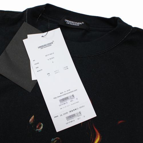 UNDERCOVER アンダーカバー 26SS EMMA柄TEE Tシャツ 2 ブラック