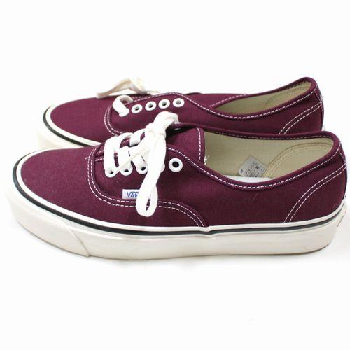 VANS Authentic 44 DX (ANAHEIM FACTORY) - Burgundy/White