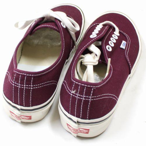 VANS Authentic 44 DX (ANAHEIM FACTORY) - Burgundy/White