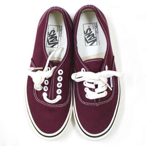 VANS Authentic 44 DX (ANAHEIM FACTORY) - Burgundy/White