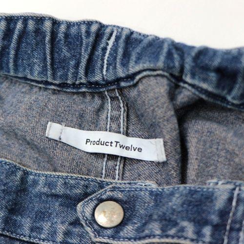 Product Twelve プロダクトトゥエルブ 24SS Flight Pants デニム