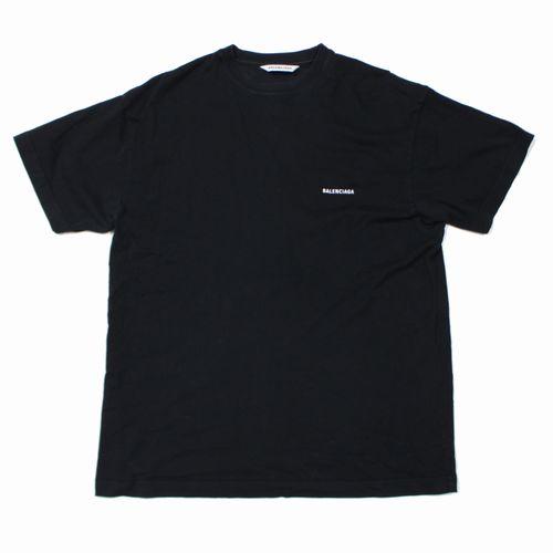BALENCIAGA バレンシアガ ロゴプリント Tシャツ XL ブラック