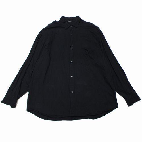 COMOLI（コモリ） ジャージ コモリシャツ 25SS サイズ3 COMOLI コモリ 25SS ジャージ コモリシャツ 3 ブラック : unstitch