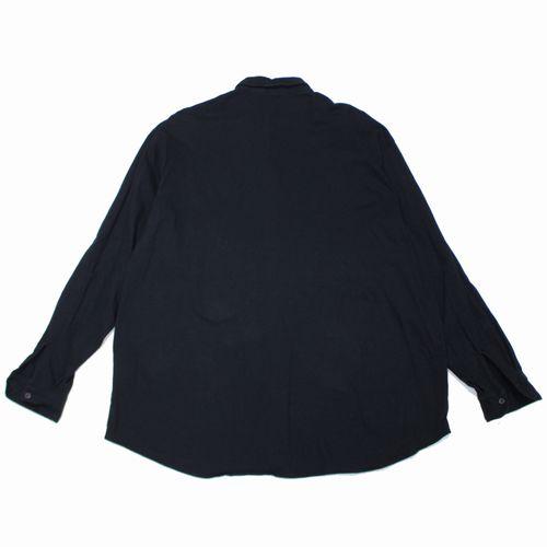 COMOLI コモリ 25SS ジャージ コモリシャツ 3 ブラック : unstitch