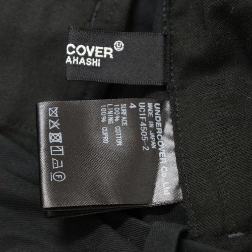 UNDERCOVER アンダーカバー 26SS コットンクロップドスラックス 4 ブラック