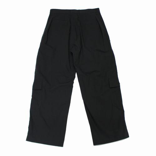 パンツ ensou. Parachute Trousers ensou. エンソウ Parachute Pants a.Black stripe パラシュートパンツ