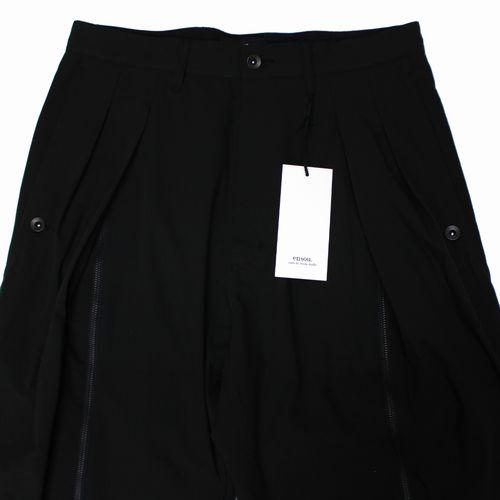 ensou. エンソウ Parachute Pants a.Black stripe パラシュートパンツ