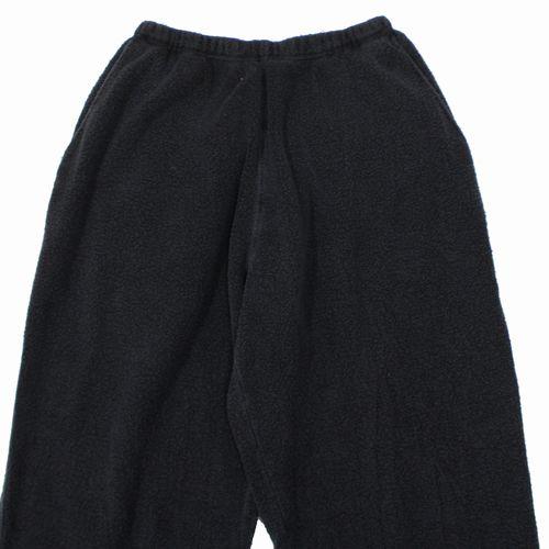 COMOLI ドローストリングパンツ(25aw) COMOLI コモリ 25AW フリース ドローストリングパンツ 1 ブラック