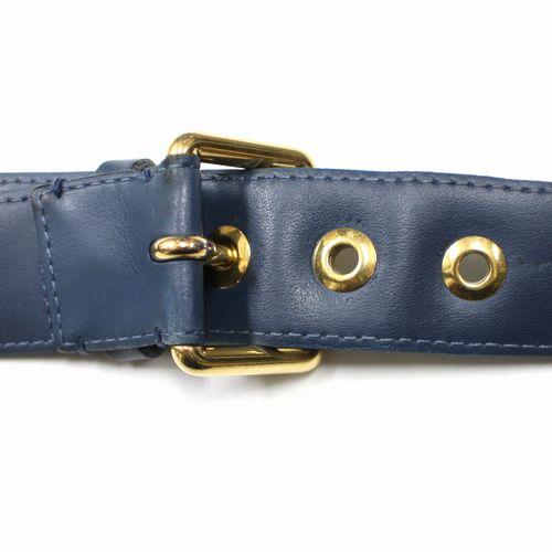 LOUIS VUITTON ルイヴィトン モノグラムデニム サンチュール ベルト 90