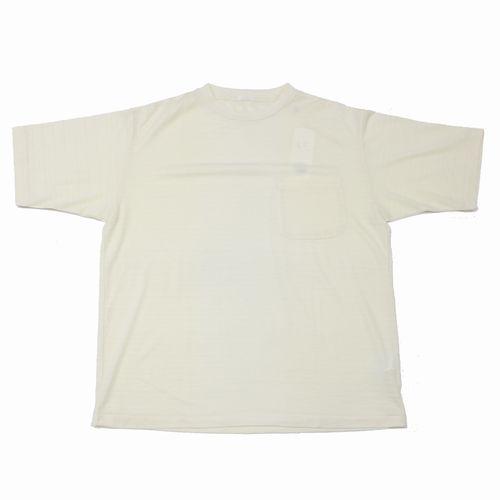 【COMOLI】24ssサマーウールTシャツecru サイズ2 COMOLI コモリ 24SS サマーウール 半袖Tシャツ 2 エクリュ : unstitch
