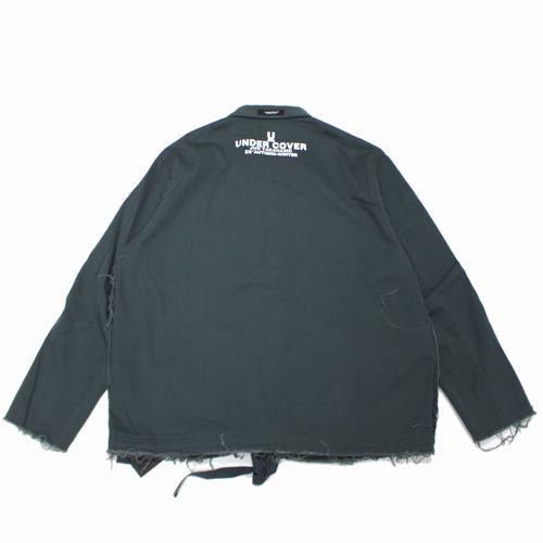 UNDERCOVER アンダーカバー 25AW ほつれ コーチジャケット 3 グレー