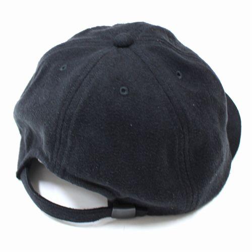 COMOLI コモリ 26SS シルクネップ キャップ F ブラック : unstitch