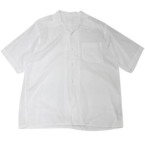 comoli コモリ21ss ベタシャンオープンカラーシャツ COMOLI コモリ 21SS ベタシャン オープンカラーシャツ 3 ホワイト
