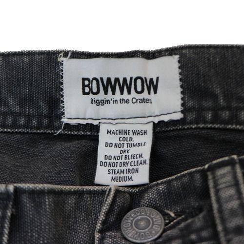 BOWWOW バウワウ 23AW DOUBLE KNEE DUCK PAINTER PANTS AGEING 