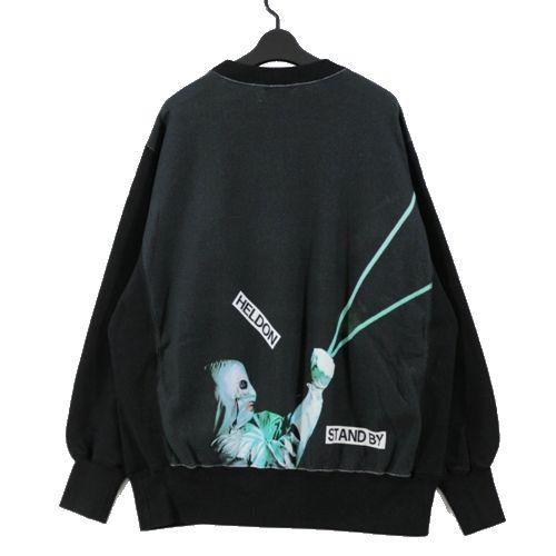 UNDERCOVER アンダーカバー 25AW 脇リブ SWEAT STAND BY HELDON 