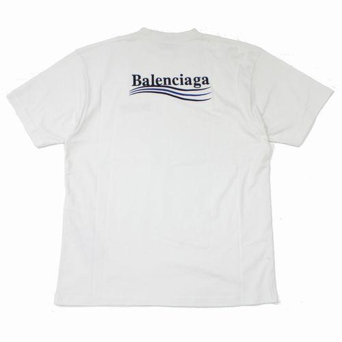 BALENCIAGA バレンシアガ 21SS キャンペーンロゴ刺繍 Tシャツ XS