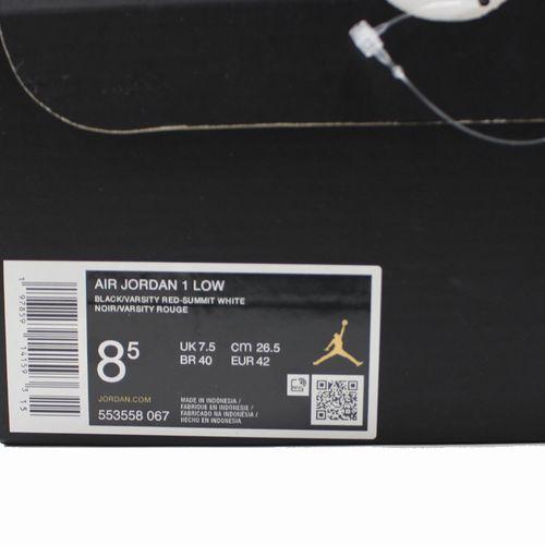 NIKE ナイキ 2025 AIR JORDAN 1 LOW Bred エア ジョーダン 1ロー 