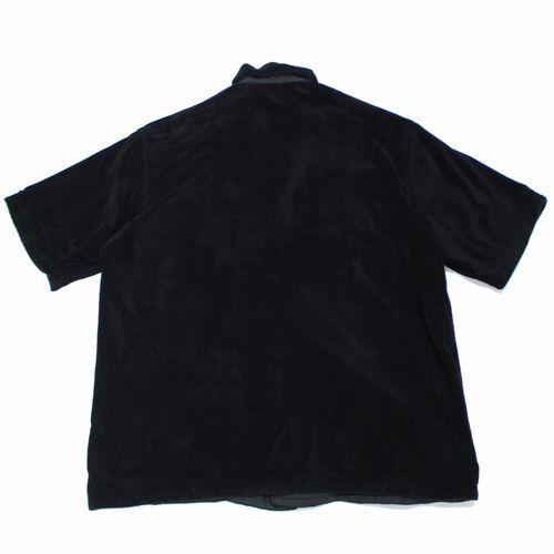 COMOLI コモリ 26SS リバーシブル 半袖シャツ 1 ブラック : unstitch