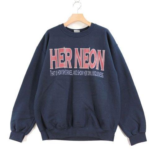HER NEON スウェット TALK / Black – HER NEON