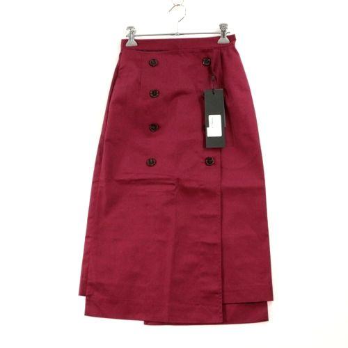 rokh ロク 20SS BI COLOUR MIDI SKIRT バイカラー ミディ スカート 34 