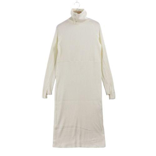 ritsuko karita リツコカリタ 20AW Rib knit dress リブニットドレス ワンピース 1 クリーム :A126749:unstitch Yahoo!店 - 通販