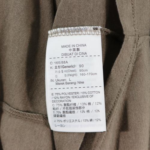 GYAKUSOU ギャクソウ NIKE × UNDERCOVER 18SS GYAKUSOU DRI-FIT S/S Tシャツ L カーキ｜unstitch｜04