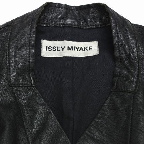 ISSEY MIYAKE イッセイ ミヤケ 1998AW Vintage レザー ベスト M 