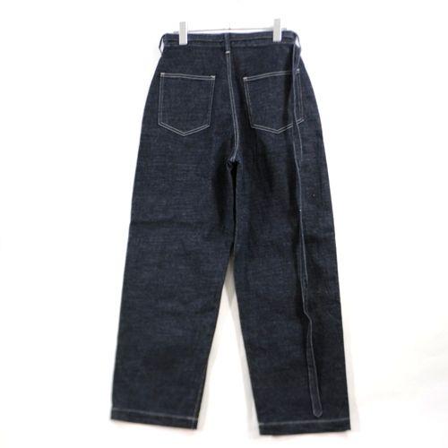 blurhms ブラームス 23SS 12.9oz Selvage Denim Narrow-belt Pants 