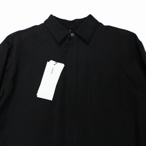 sacai サカイ 23SS DOUBLE-FACED SILK COTTON SHIRT DRESS ダブル