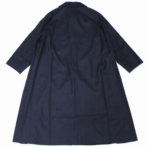 reracs ライトメルトンバルカラーコート THE RERACS ザ・リラクス 22AW ライトメルトン バルカラーコート 36