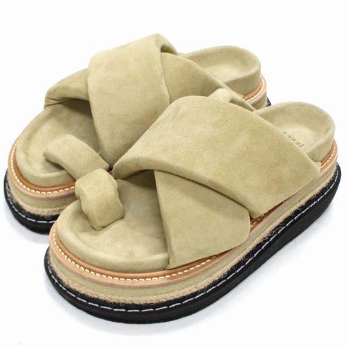 sacai サカイ 23SS Multiple Sole Sandals クロスストラップ  