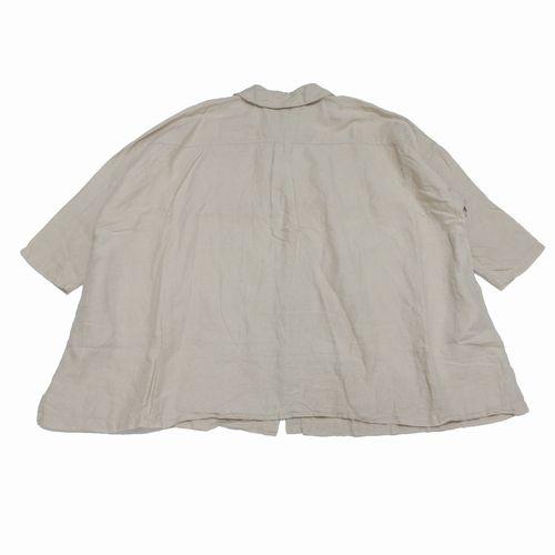 【定価2.6万】ネストローブ nest Robe *天然染めウィングカラーオーバーシャツ*Fワイドチュニックベージュ(m27-2505-64)【11F52】 NATURAL DYED ** | 京都店 | nest Robe Shop Blog | nest Robe