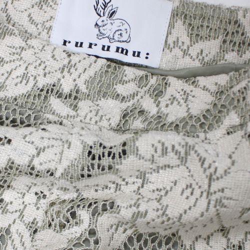 rurumu: 縷縷夢兎 ルルムウ 23SS lace-up frill PT レースパンツ rurumu: 縷縷夢兎 ルルムウ 23SS lace-up frill PT レースパンツ