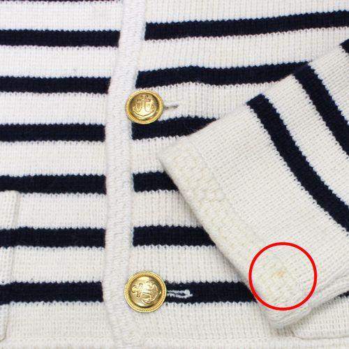 MACPHEE マカフィー 22AW ハーフミラノボーダー クルーネック