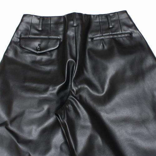 コムデギャルソン　24AW パンツ COMME des GARCONS コムデギャルソン 24AW ANGER 怒り フェイクレザー