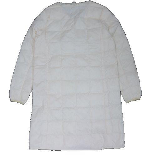 TAION タイオン Vネックボタン ロングインナーダウンジャケット ダウン