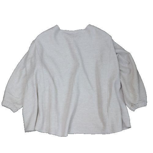 D-due デ・ドゥエ 23AW HOME CLOTH ブラウス 36 ベージュ系 : unstitch 