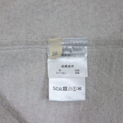 D-due デ・ドゥエ 23AW HOME CLOTH ブラウス 36 ベージュ系 : unstitch 
