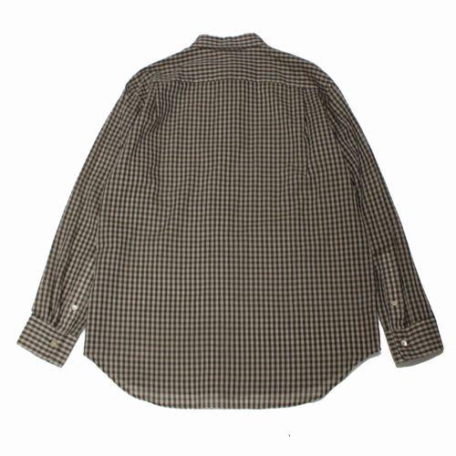 AURALEE オーラリー 25SS AIRY LIGHT COTTON CHECK BIG チェックシャツ